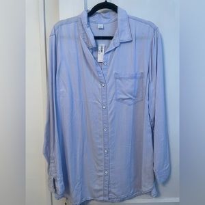 NWT‎ Old Navy Merry Peri Button Up